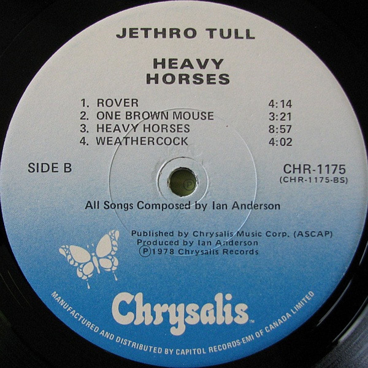 Jethro Tull – Heavy Horses - 1978 Original!