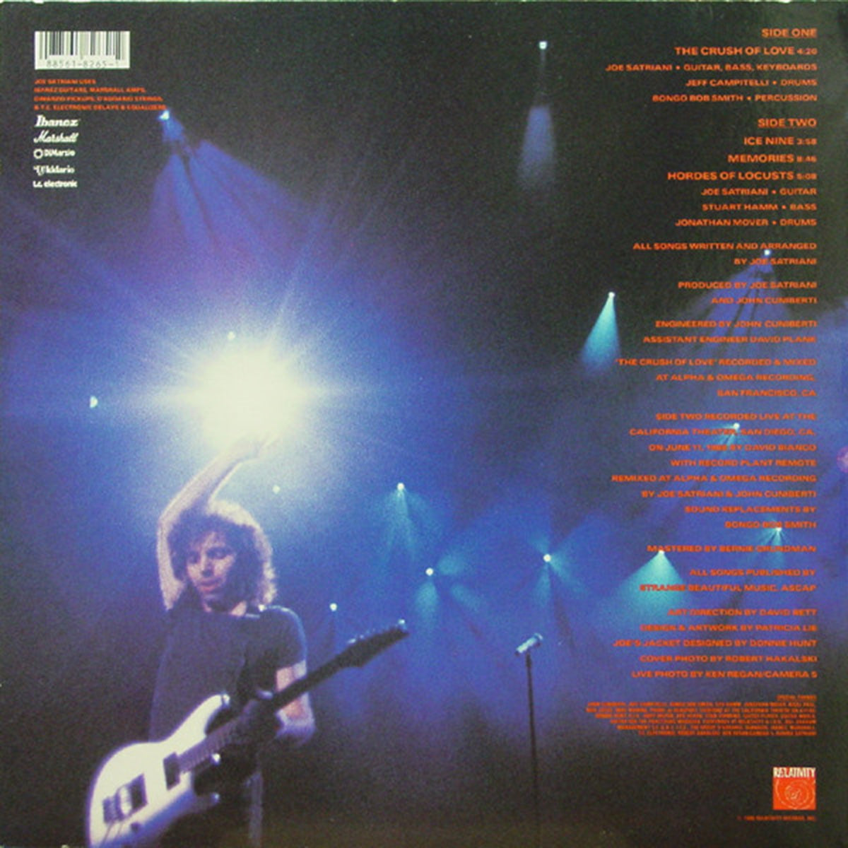 Joe Satriani – Dreaming #11 - US Pressing