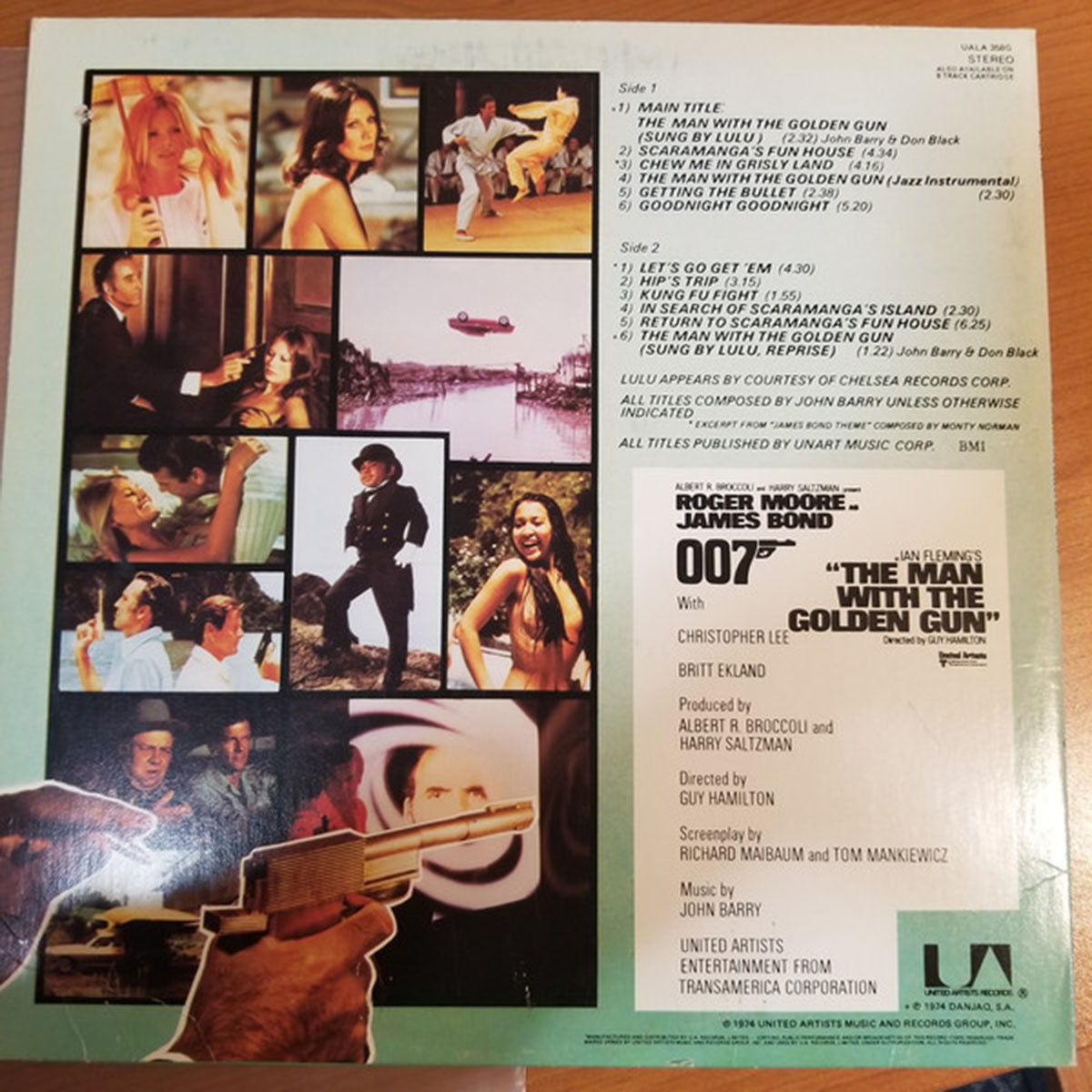 The Man with the Golden Gun - Soundtrack - US Pressing