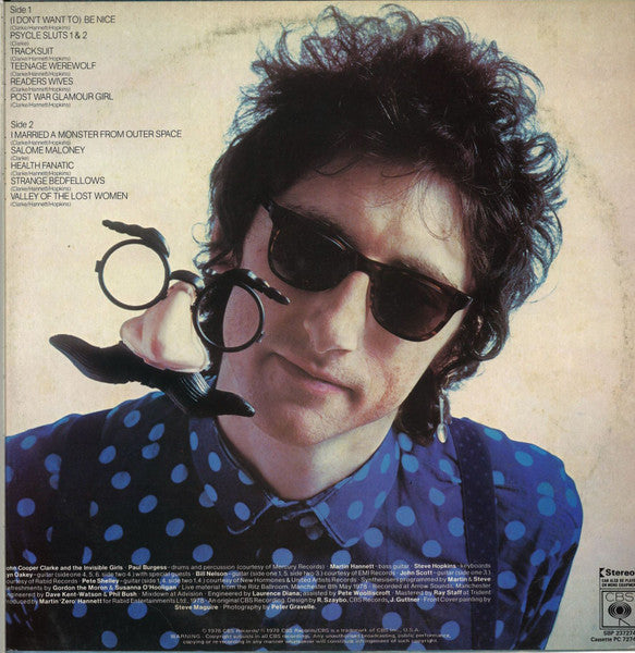 John Cooper Clarke – Disguise In Love- 1976  Australia Pressing