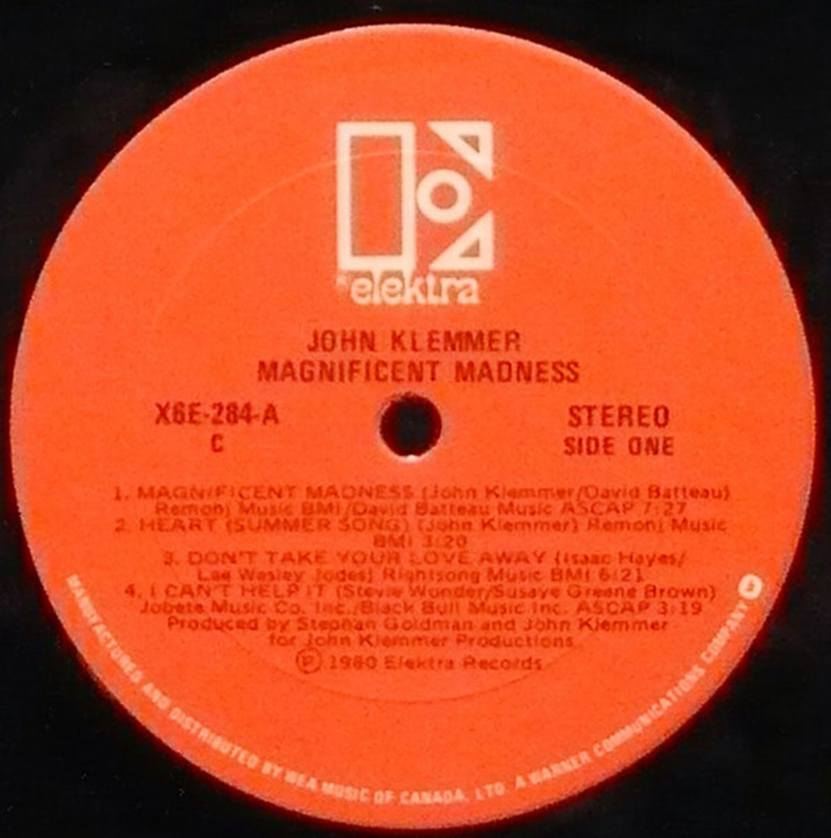 John Klemmer – Magnificent Madness - 1980
