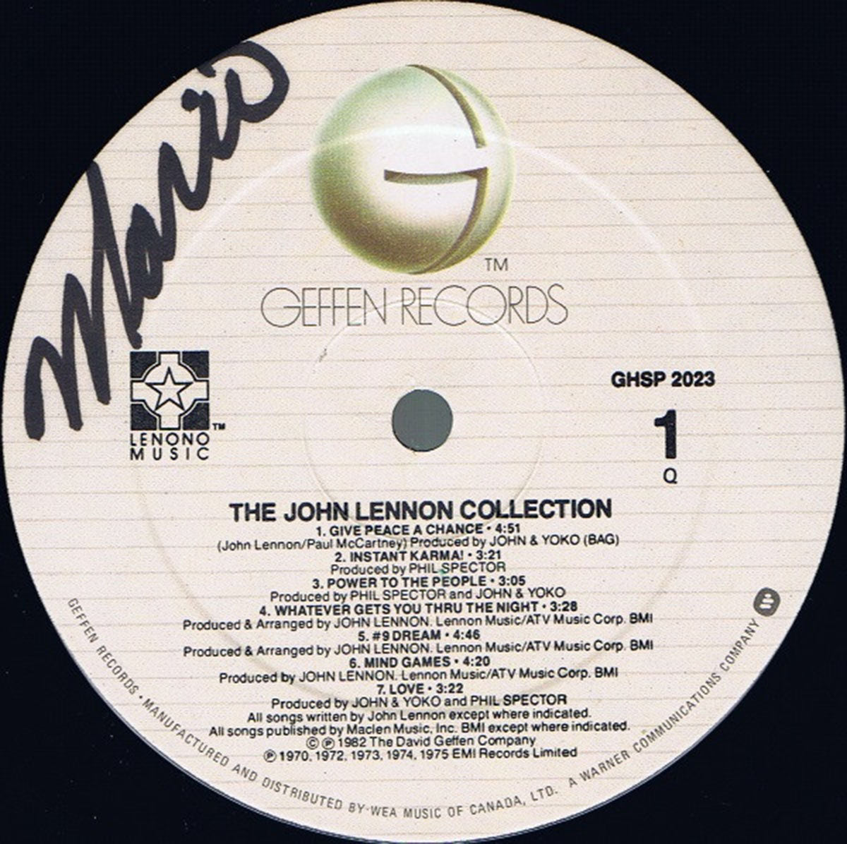 John Lennon – The John Lennon Collection VinylPursuit.com
