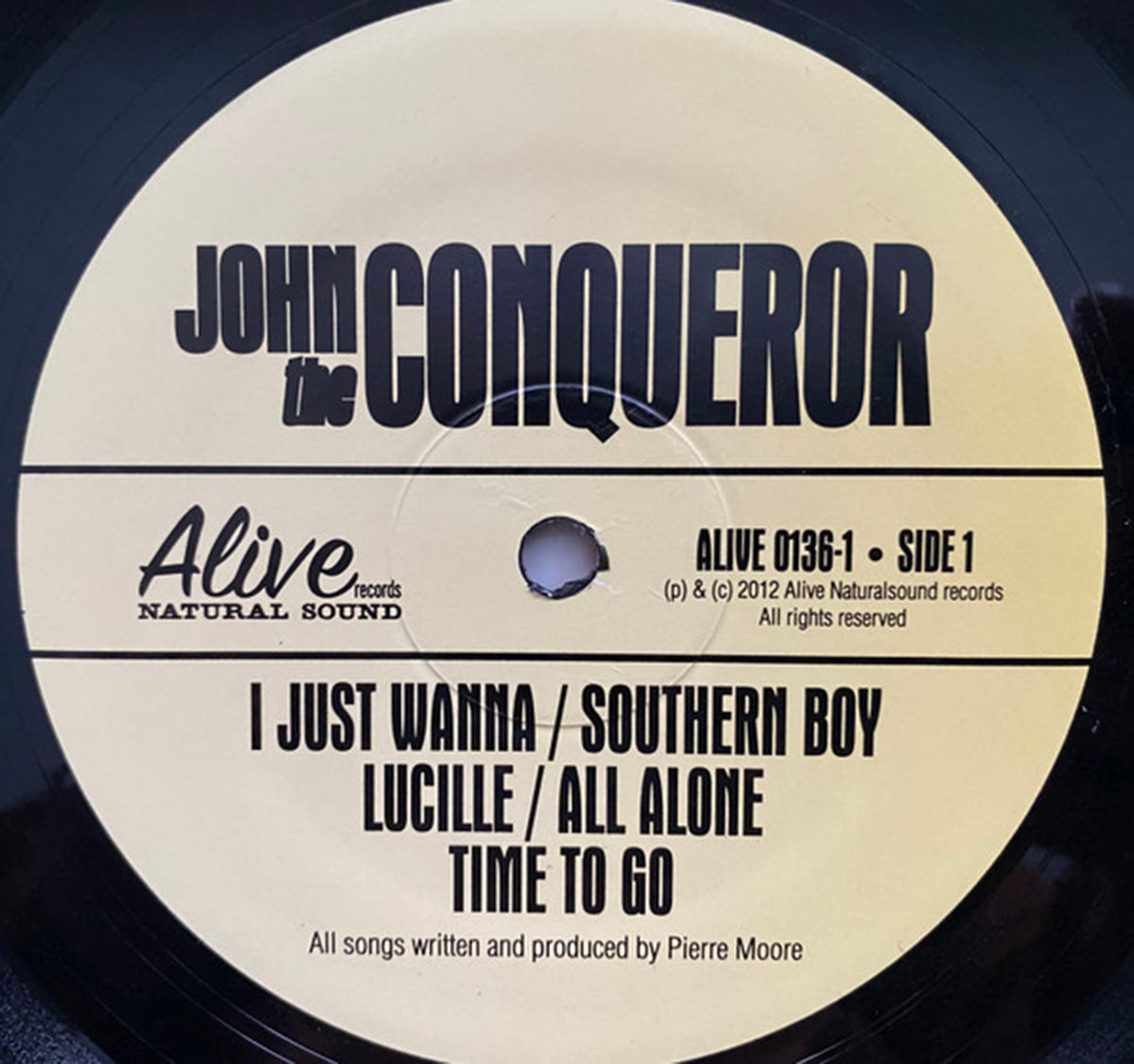 John The Conqueror – John The Conqueror Europe Pressing