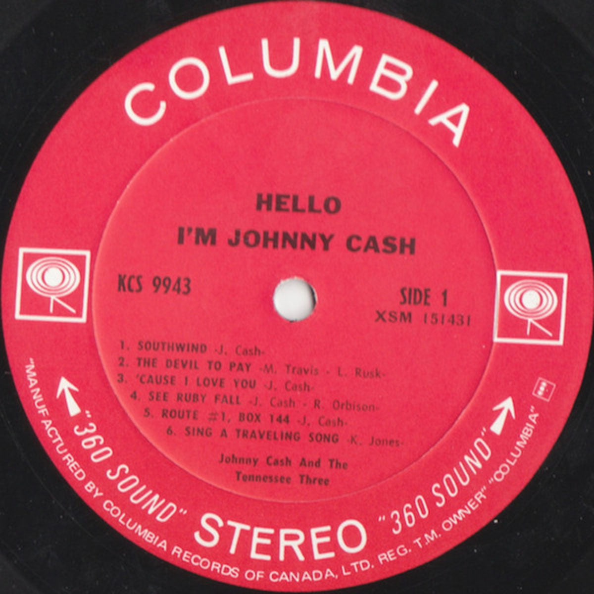 Johnny Cash – Hello, I'm Johnny Cash