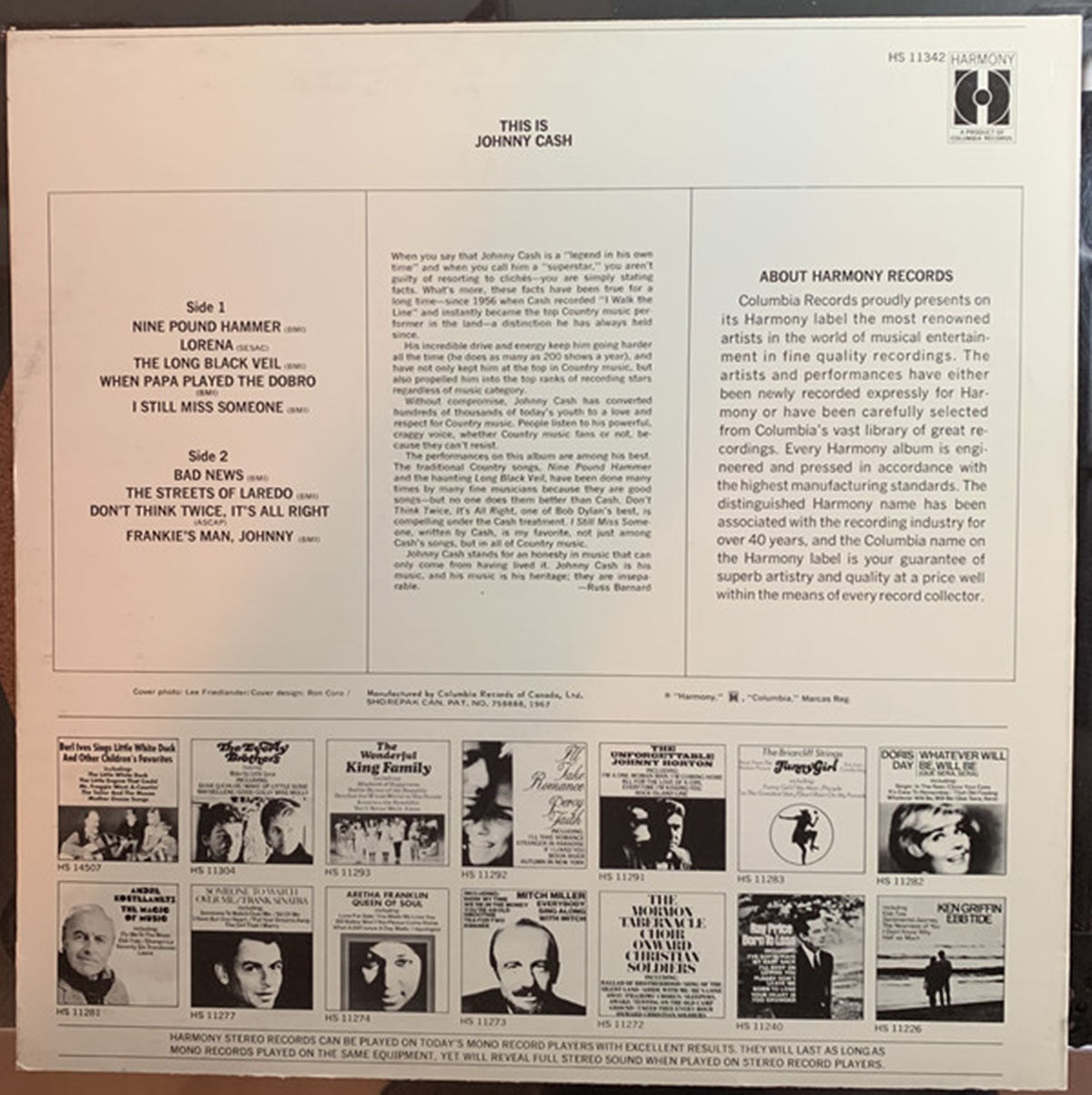 Johnny Cash – Johnny Cash VinylPursuit.com