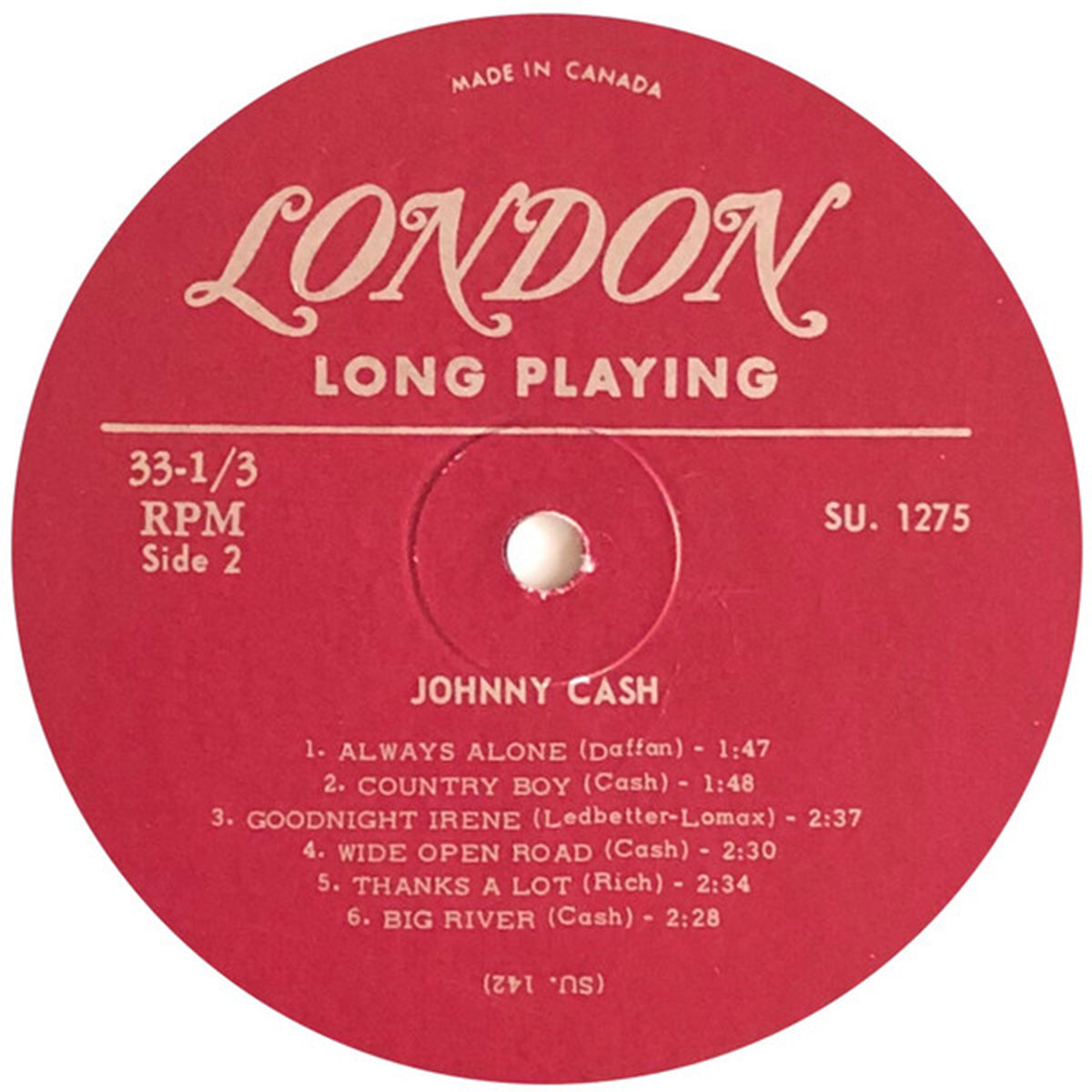 Johnny Cash – Original Sun Sound Of Johnny Cash - 1964