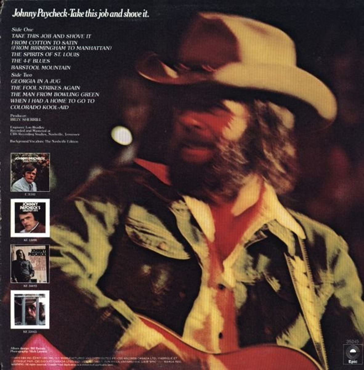 Johnny Paycheck – Take This Job And Shove It - 1977  Original