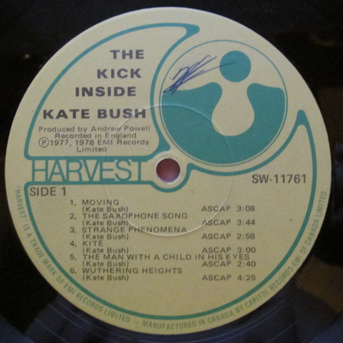 Kate Bush – The Kick Inside - 1978! VinylPursuit.com