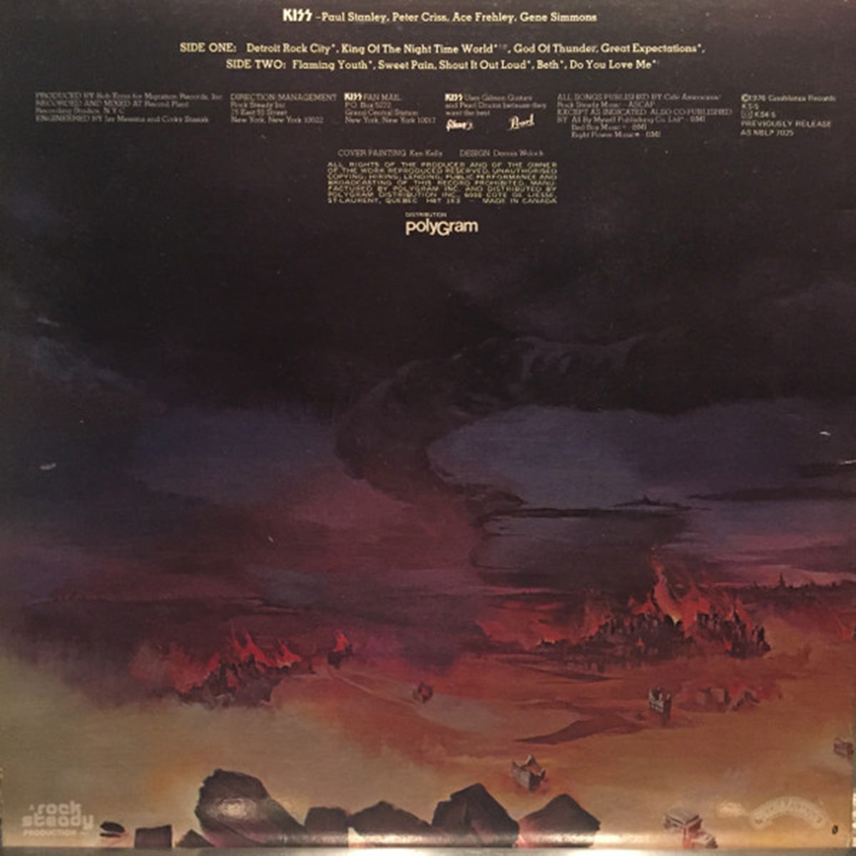 Kiss – Destroyer - 1983 Vinyl Pursuit Inc