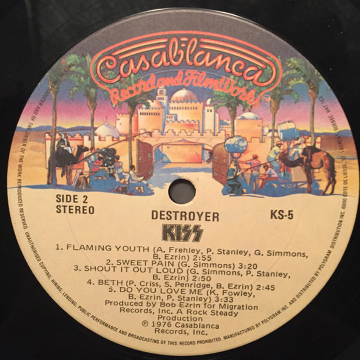 Kiss – Destroyer - 1983 Vinyl Pursuit Inc