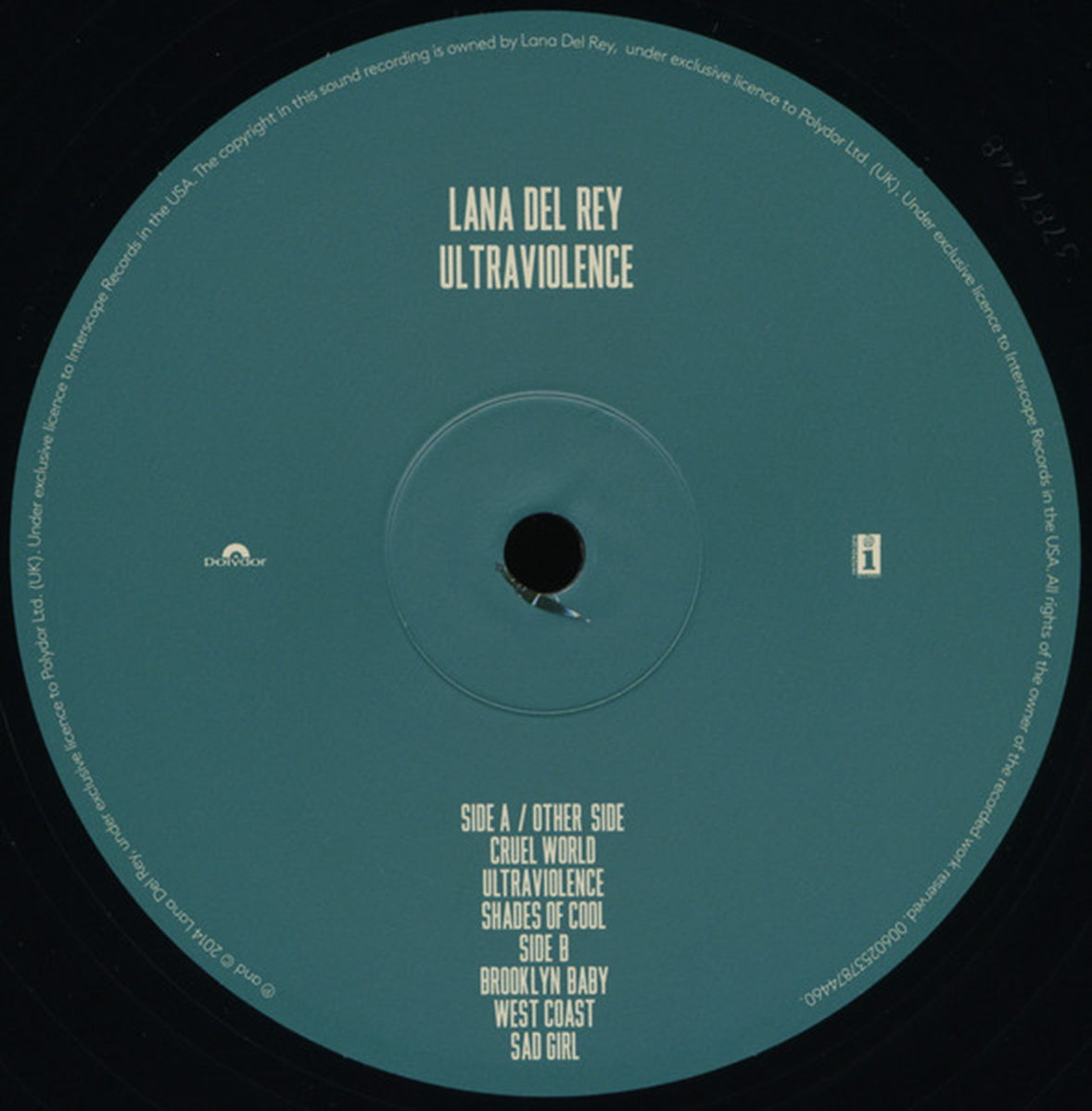 Lana Del Rey – Ultraviolence - Deluxe UK Pressing