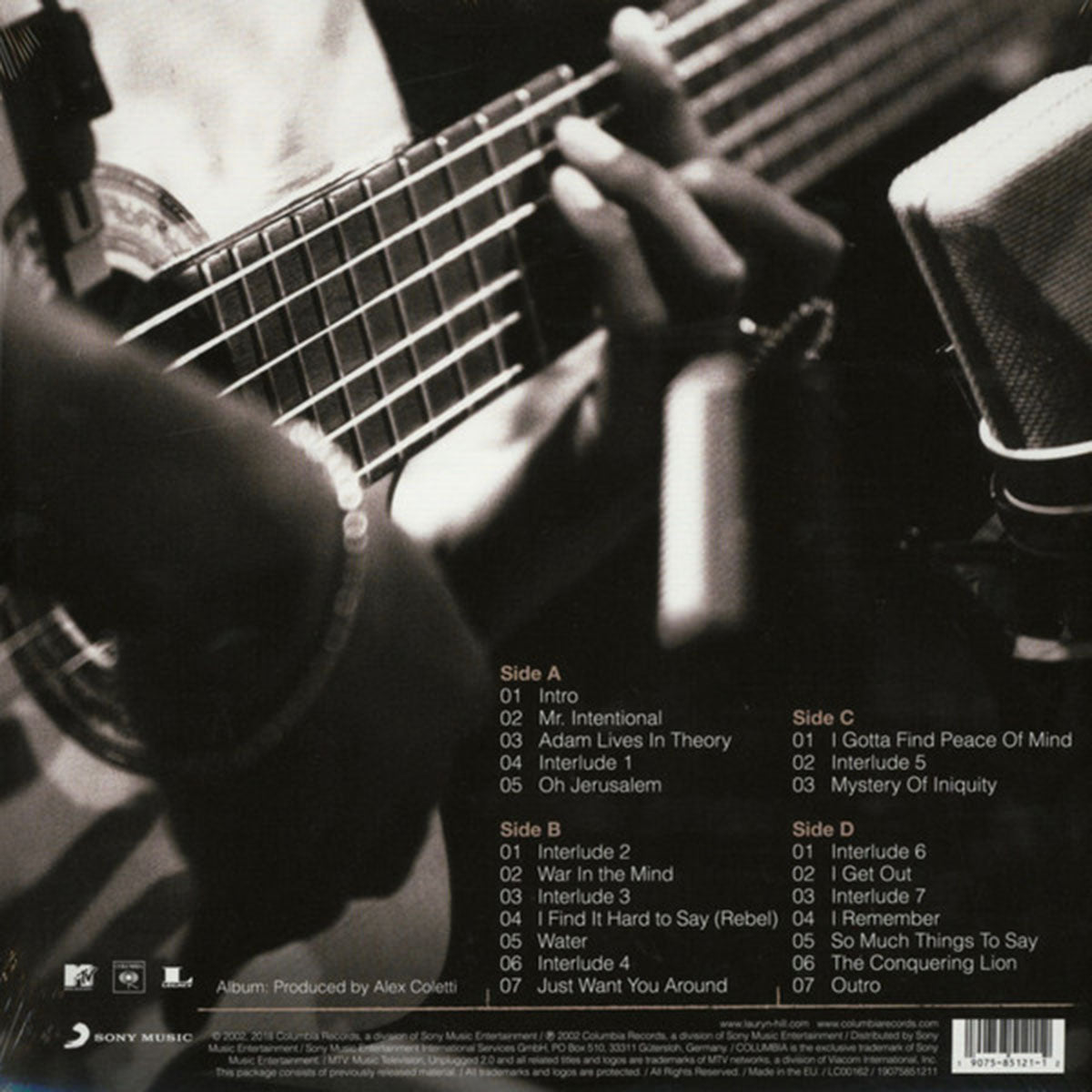 Lauryn Hill – MTV Unplugged No. 2.0 - European Pressing