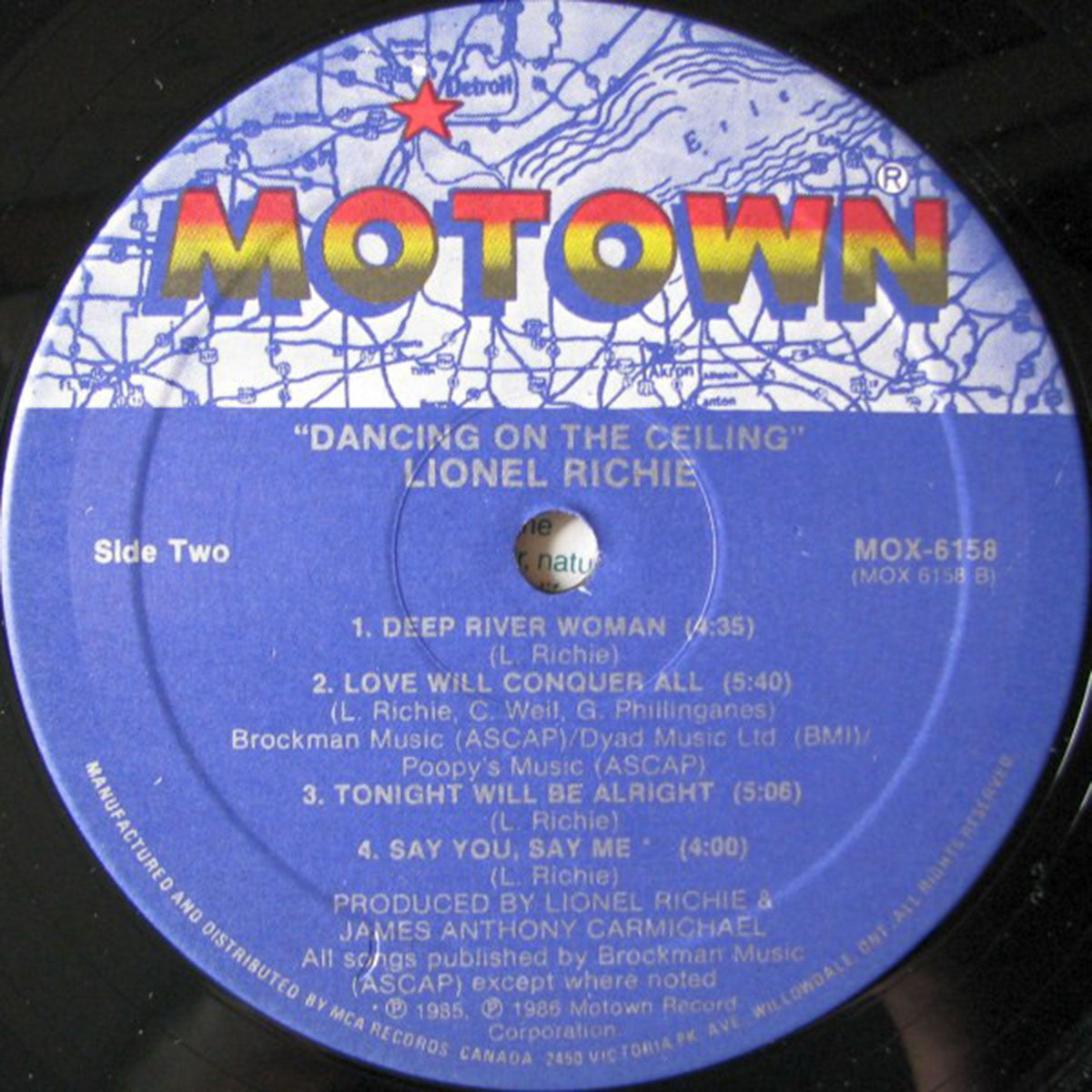 Lionel Richie – Dancing On The Ceiling - 1986