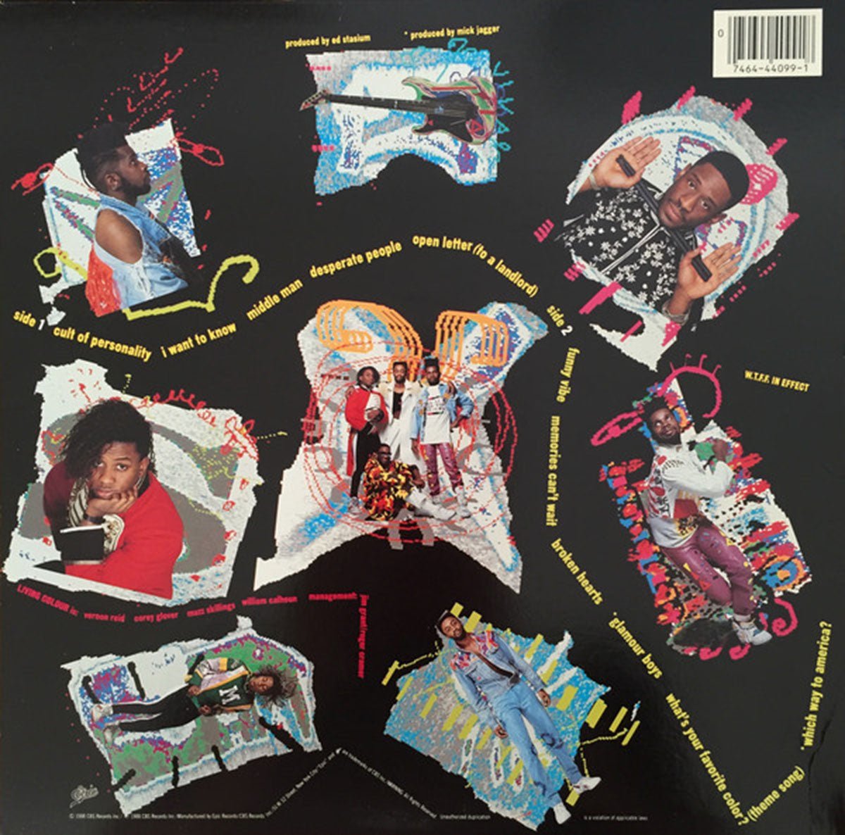 Living Colour – Vivid - 1988 Original! - Vinyl Pursuit Inc