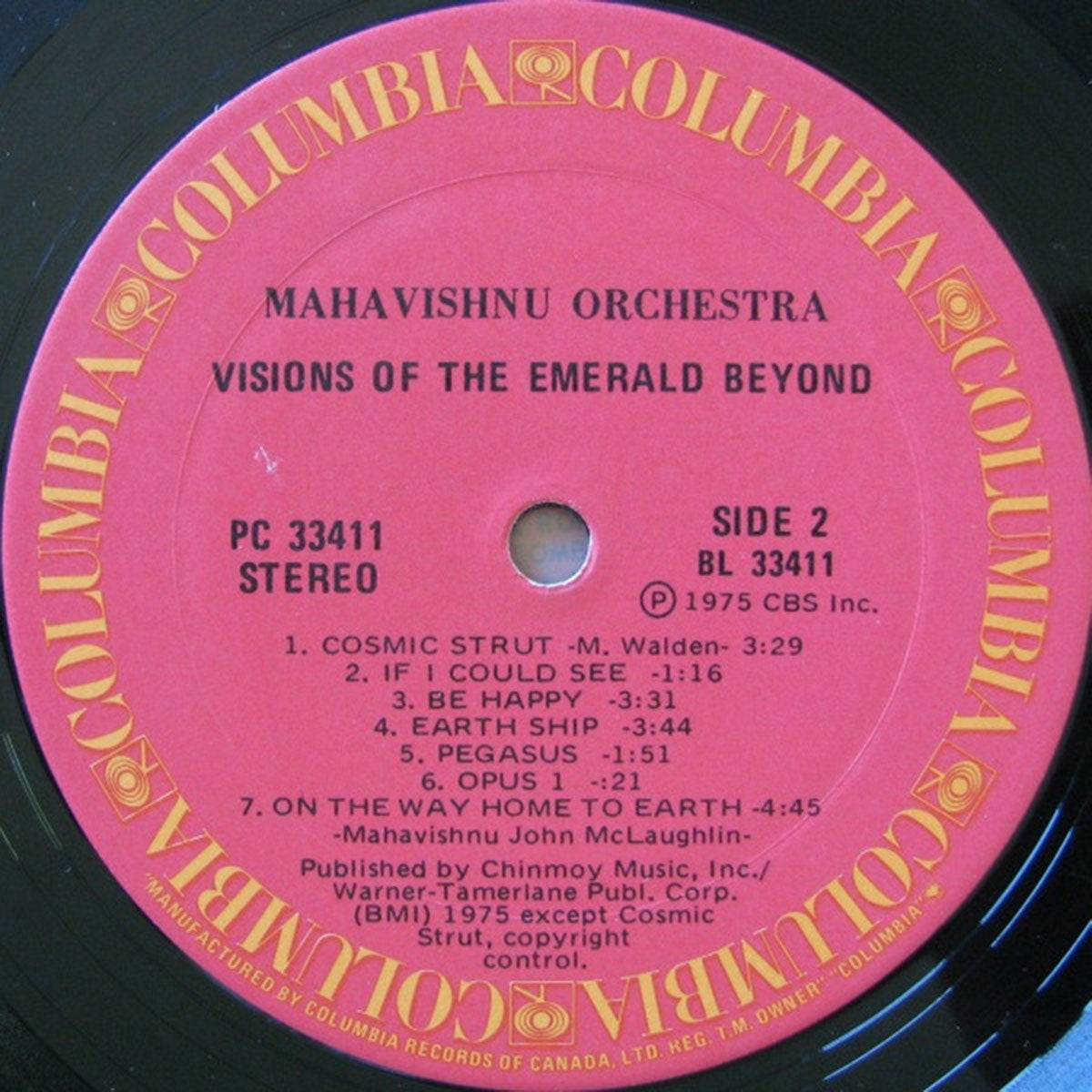 Mahavishnu Orchestra – Visions Of The Emerald Beyond