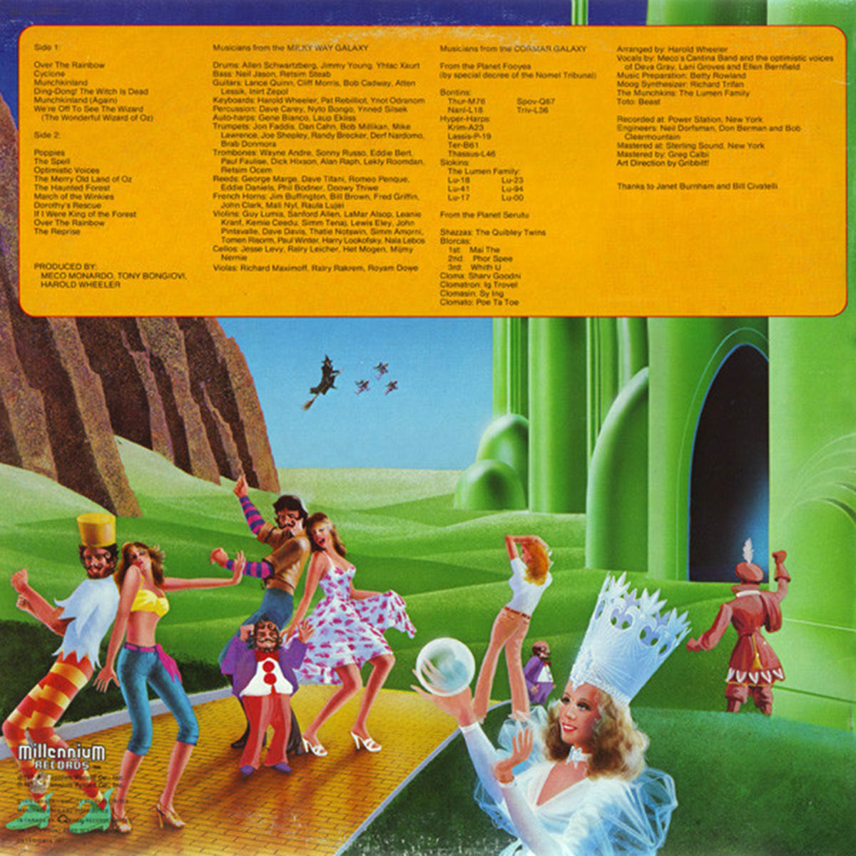 Meco ‎– The Wizard Of Oz - 1978