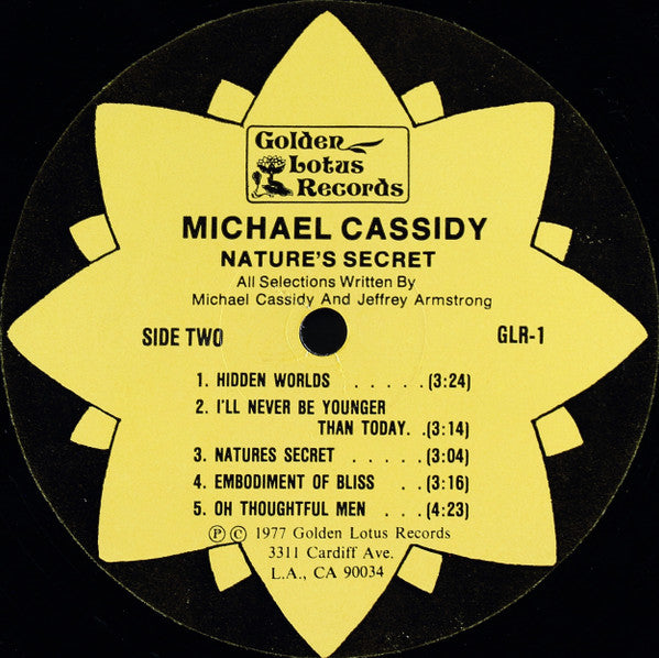 Michael Cassidy – Nature's Secret - 1977 US Pressing