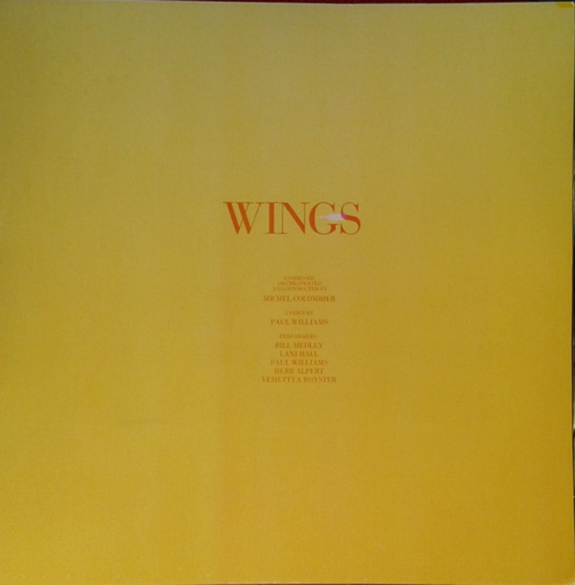 Michel Colombier – Wings - US Pressing