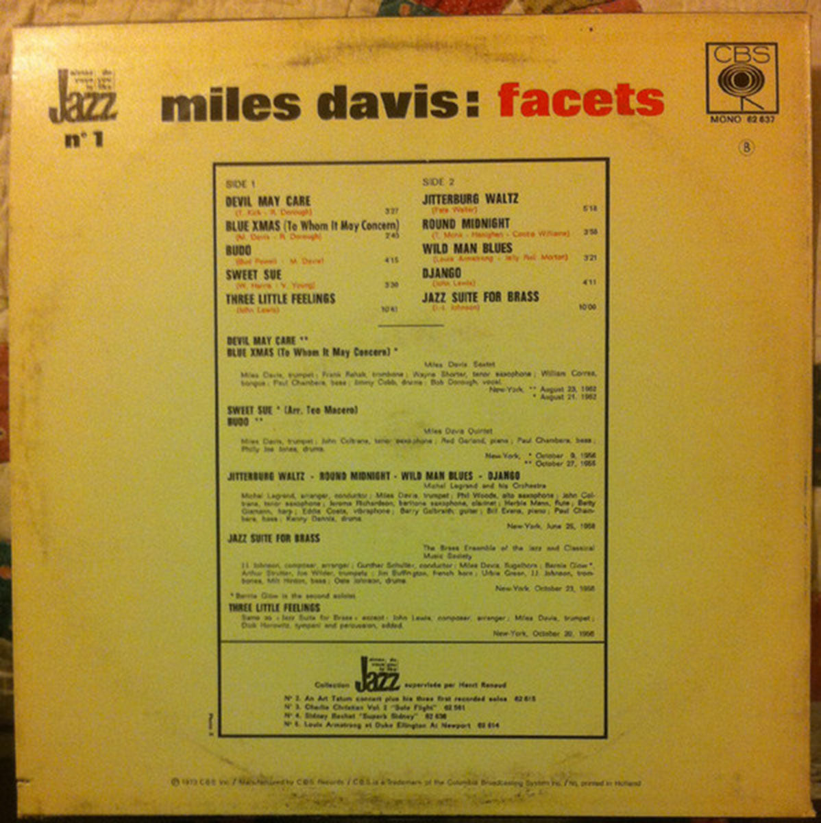 Miles Davis – Facets - MONO Netherlands Pressing