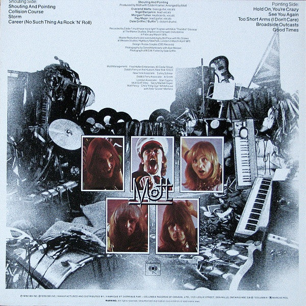 Mott – Shouting And Pointing - 1976