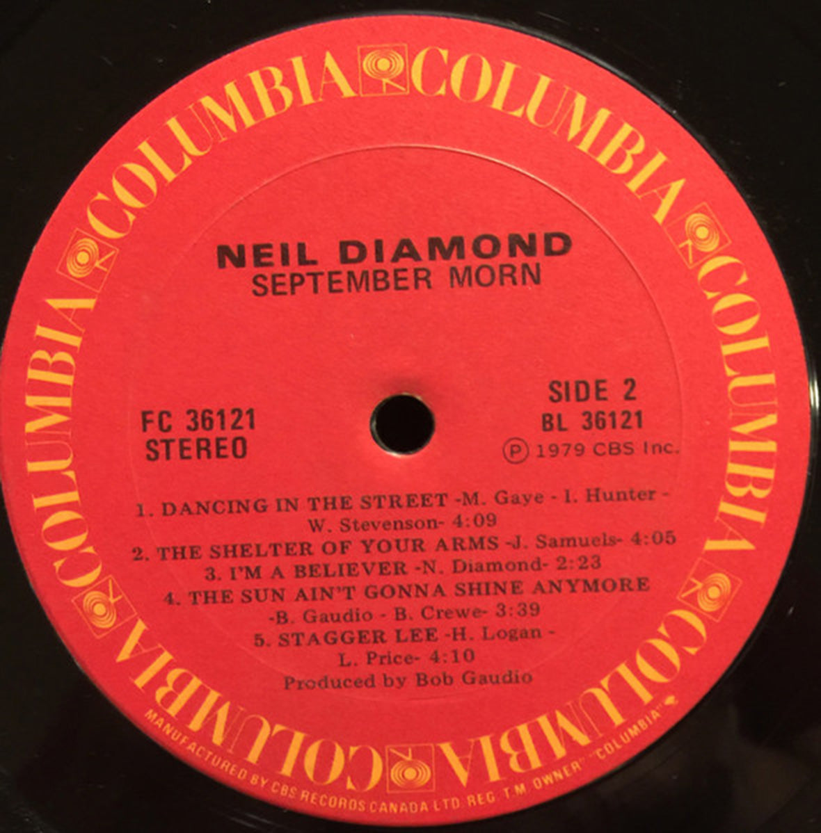 Neil Diamond – September Morn - 1979