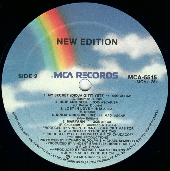 New Edition – New Edition - 1984