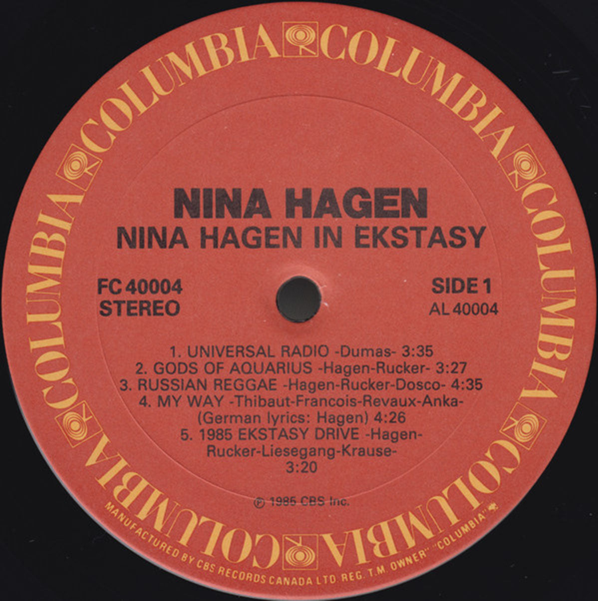 Nina Hagen – In Ekstasy