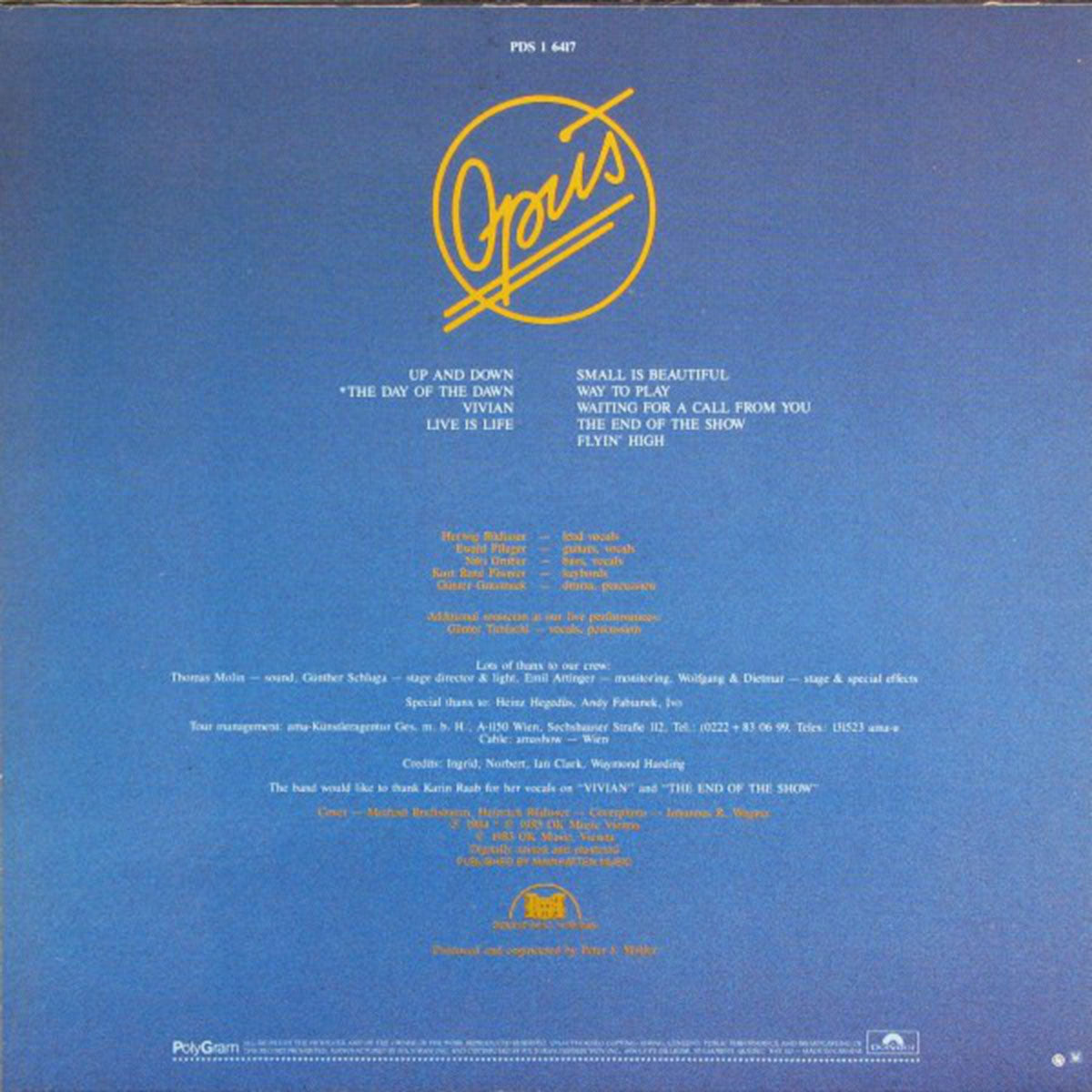 Opus – Up And Down VinylPursuit.com