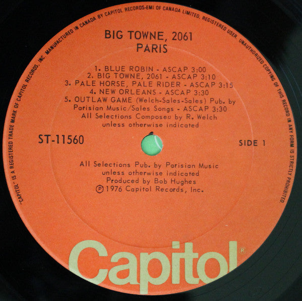 Paris – Big Towne, 2061