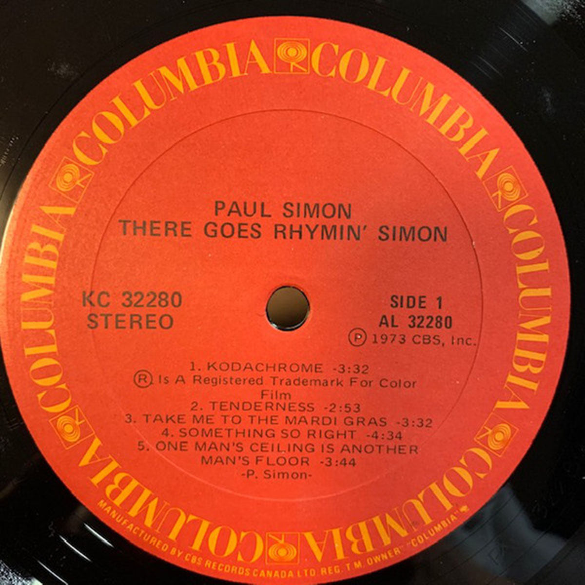 Paul Simon – There Goes Rhymin' Simon - 1973