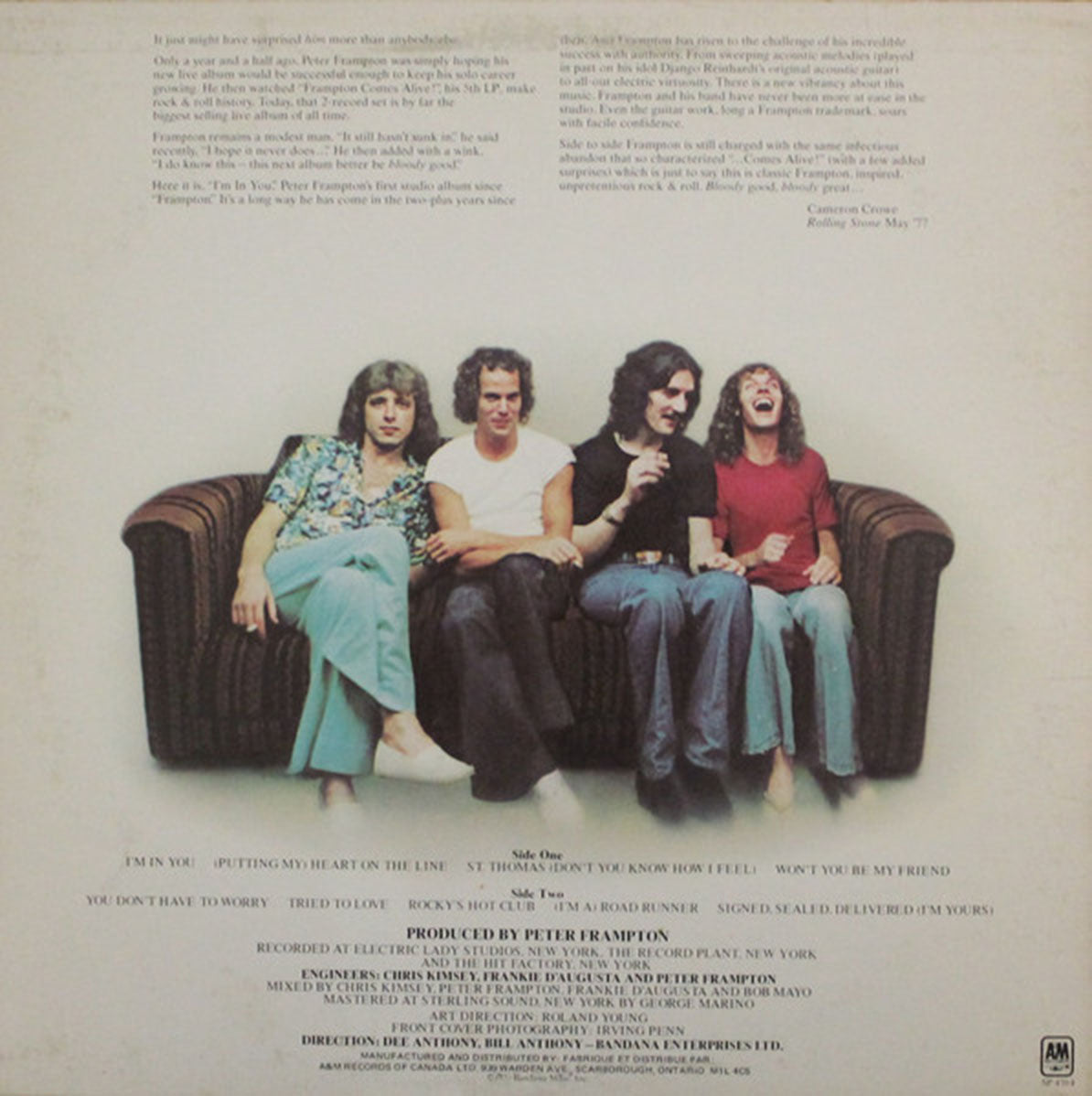 Peter Frampton – I'm In You