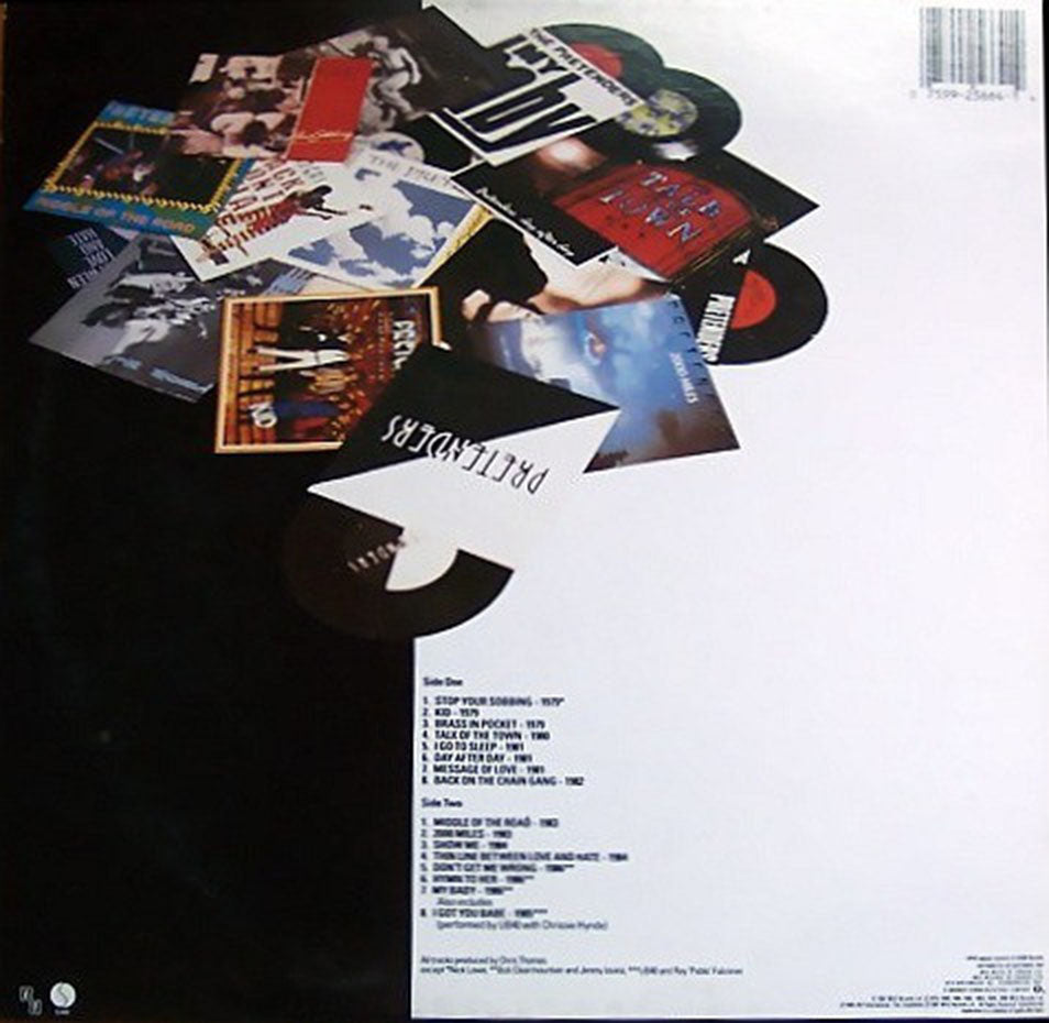 Pretenders – The Singles -- 1987 Original