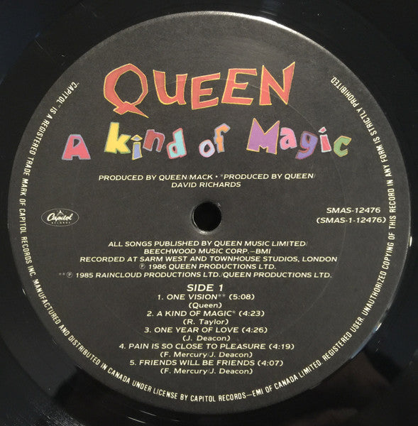 Queen – A Kind Of Magic - 1986 Original!