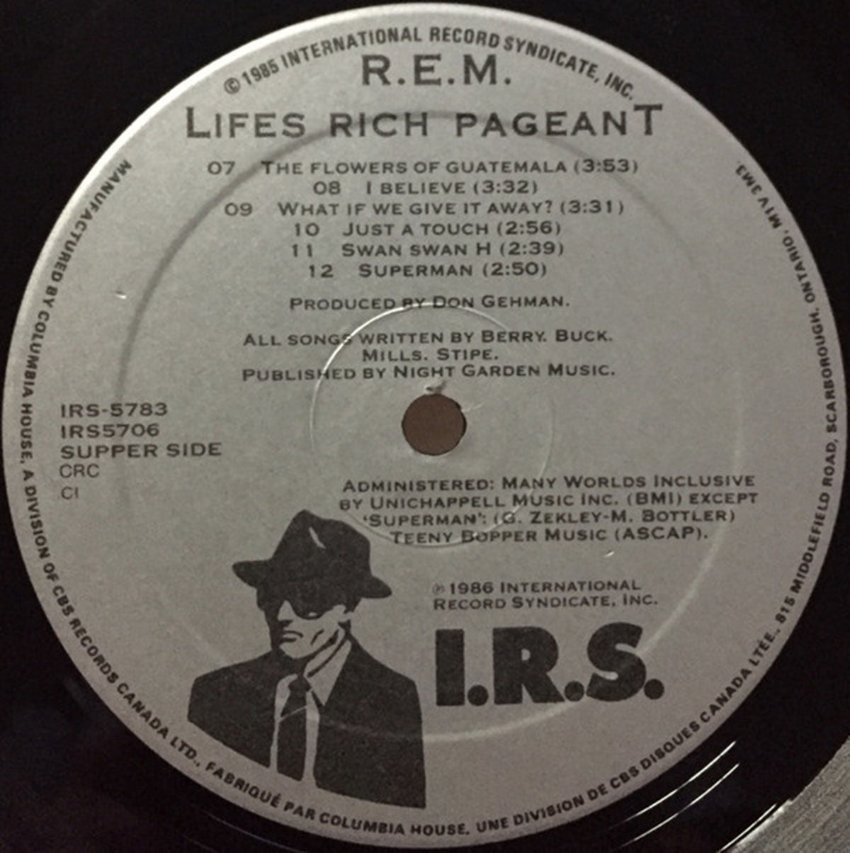 REM – Lifes Rich Pageant - Rare Club Edition!