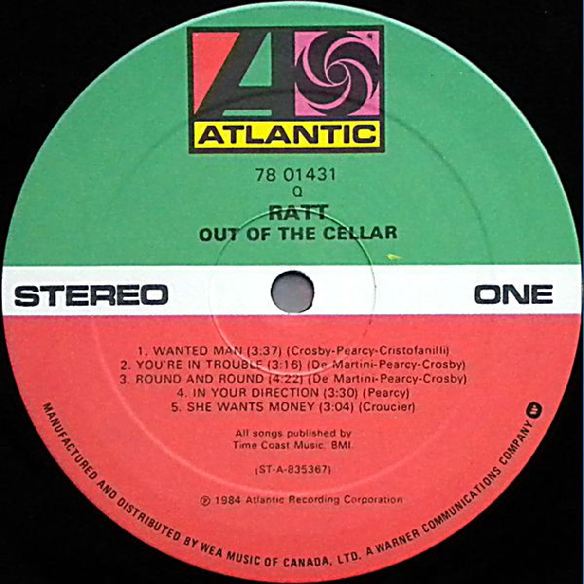 Ratt – Out Of The Cellar - 1984