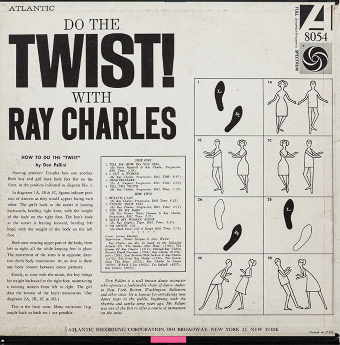 Ray Charles – Do The Twist With Ray Charles - 1961 US Pressing!