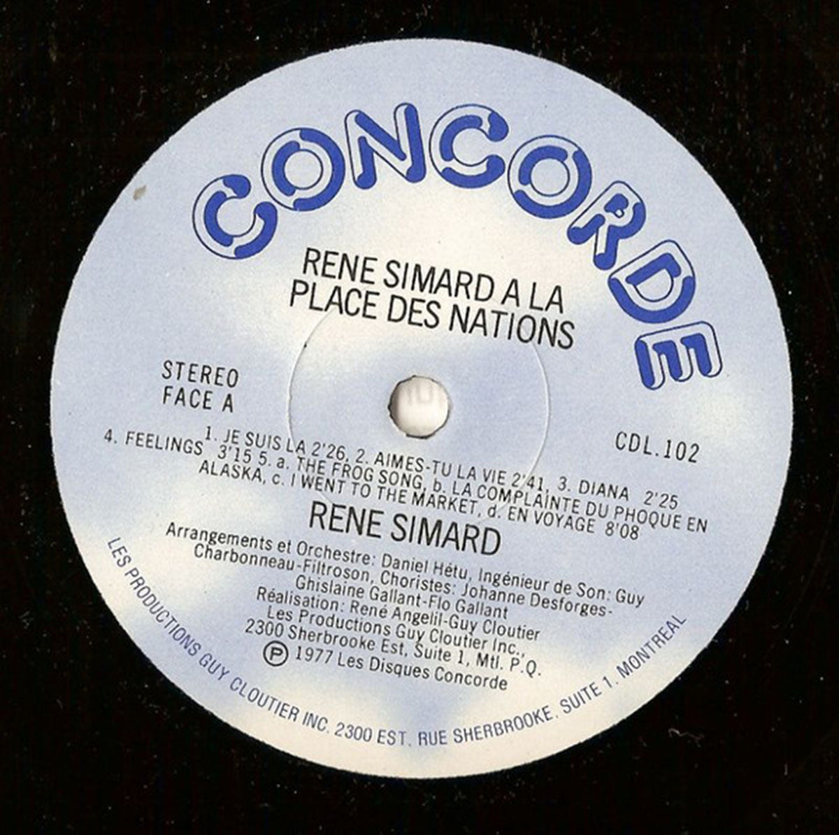 René Simard – René Simard À La Place Des Nations