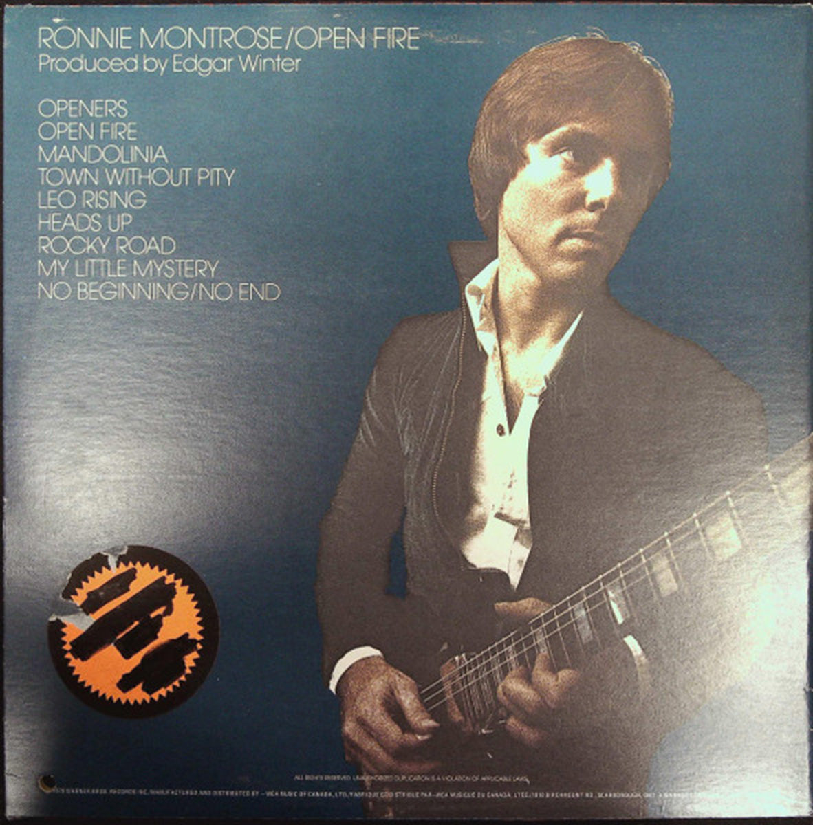 Ronnie Montrose – Open Fire - 1978