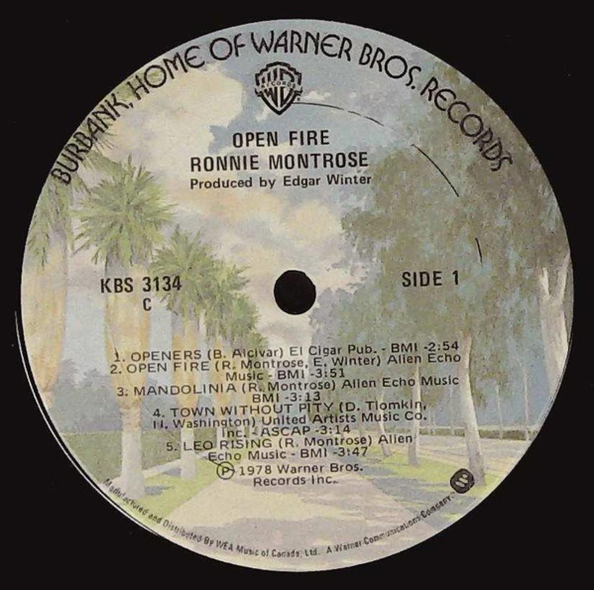 Ronnie Montrose – Open Fire - 1978