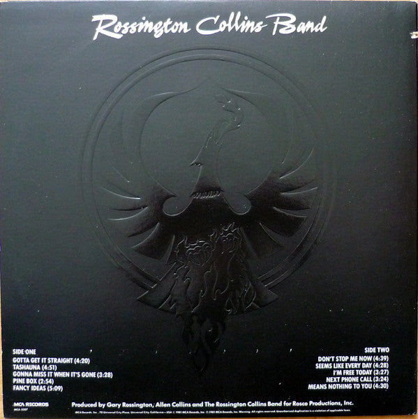Rossington Collins Band – This Is The Way - US Pressing