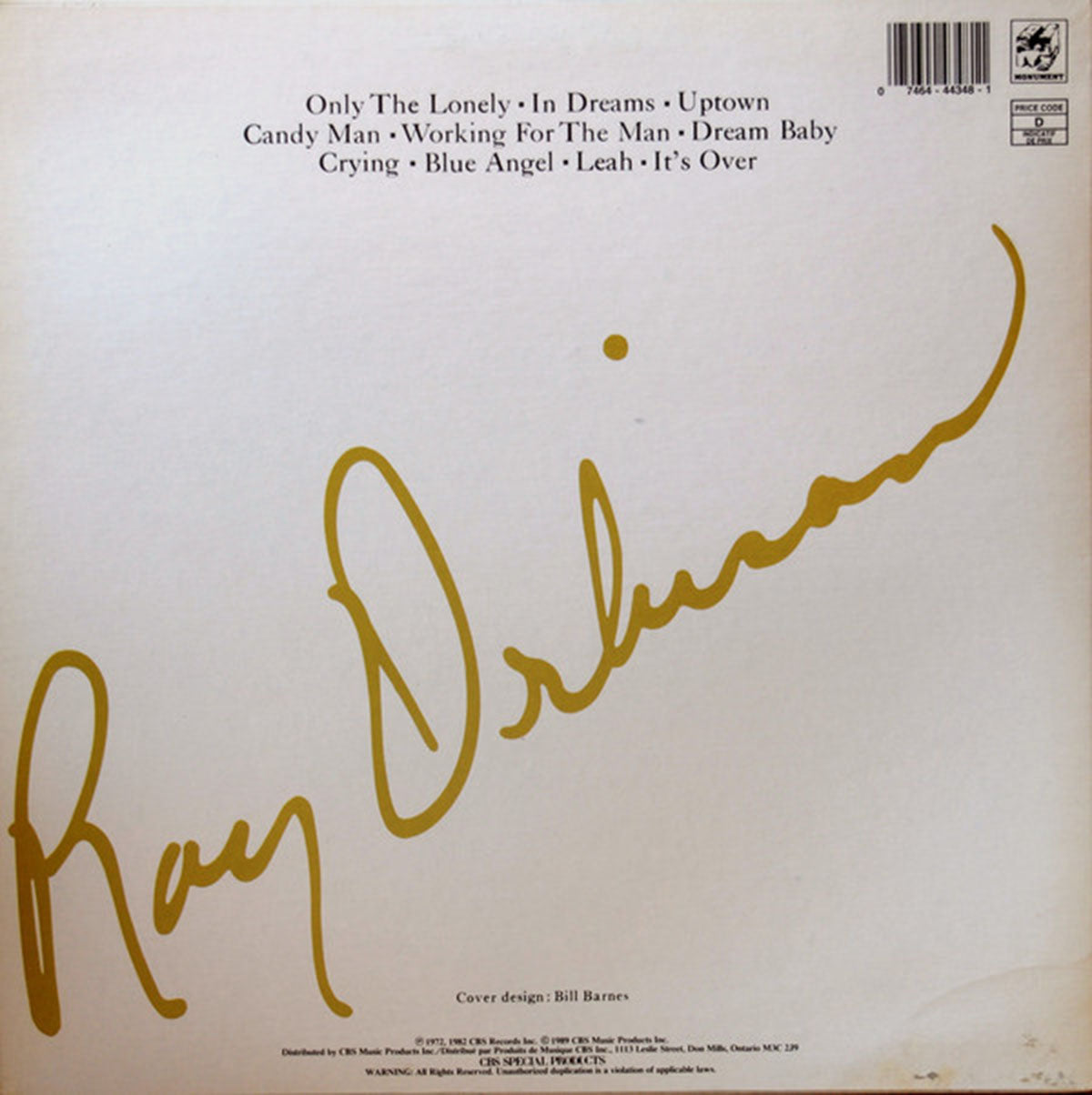 Roy Orbison – The All-Time Greatest Hits Of Roy Orbison Volume 1 VinylPursuit.com