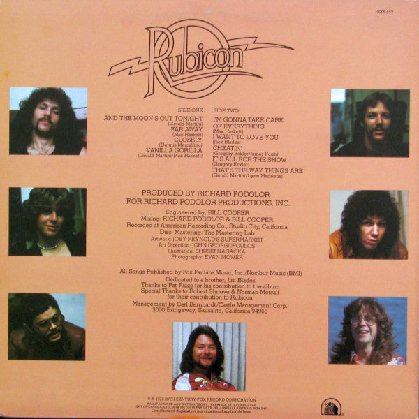 Rubicon – Rubicon - 1978