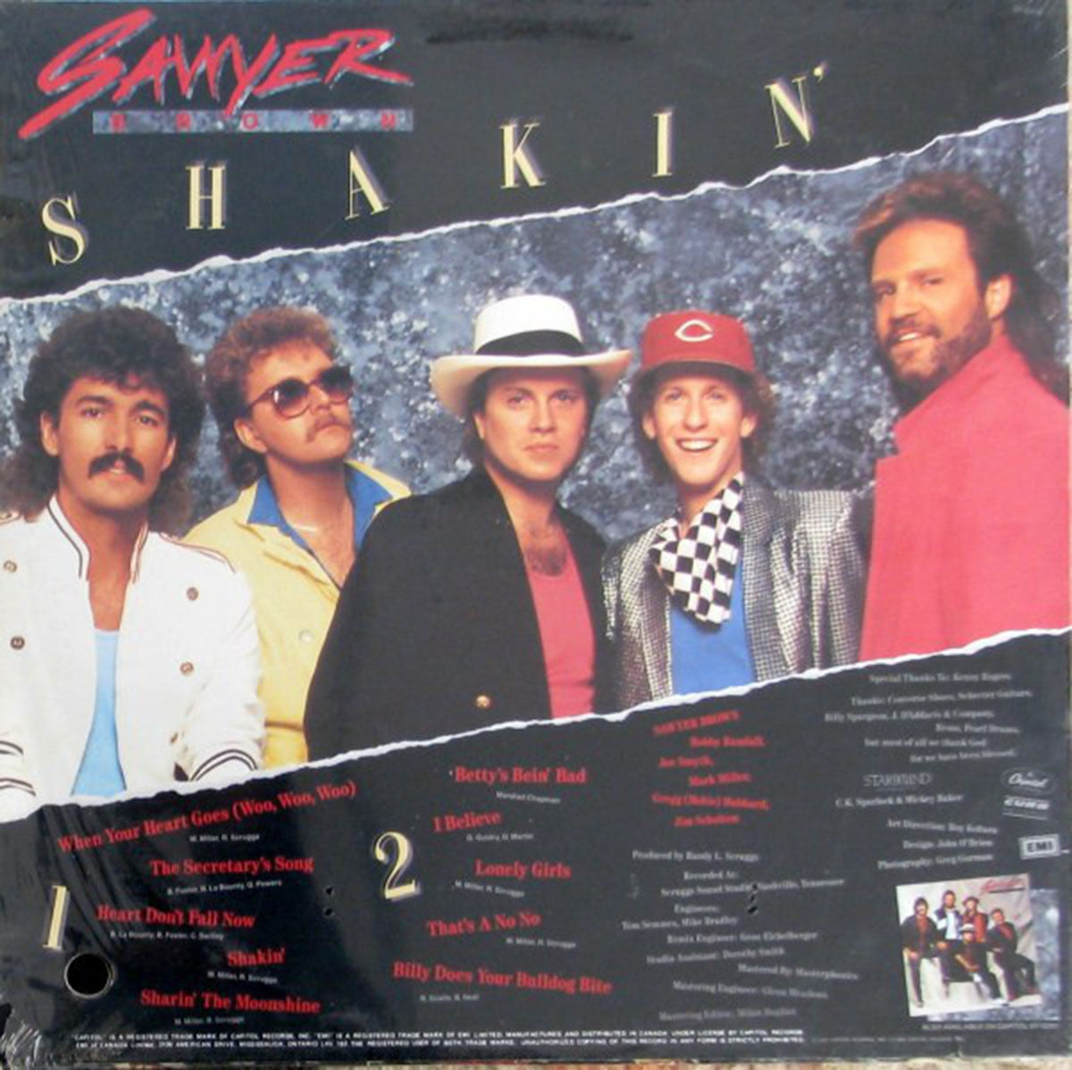 Sawyer Brown – Shakin' - SEALED!