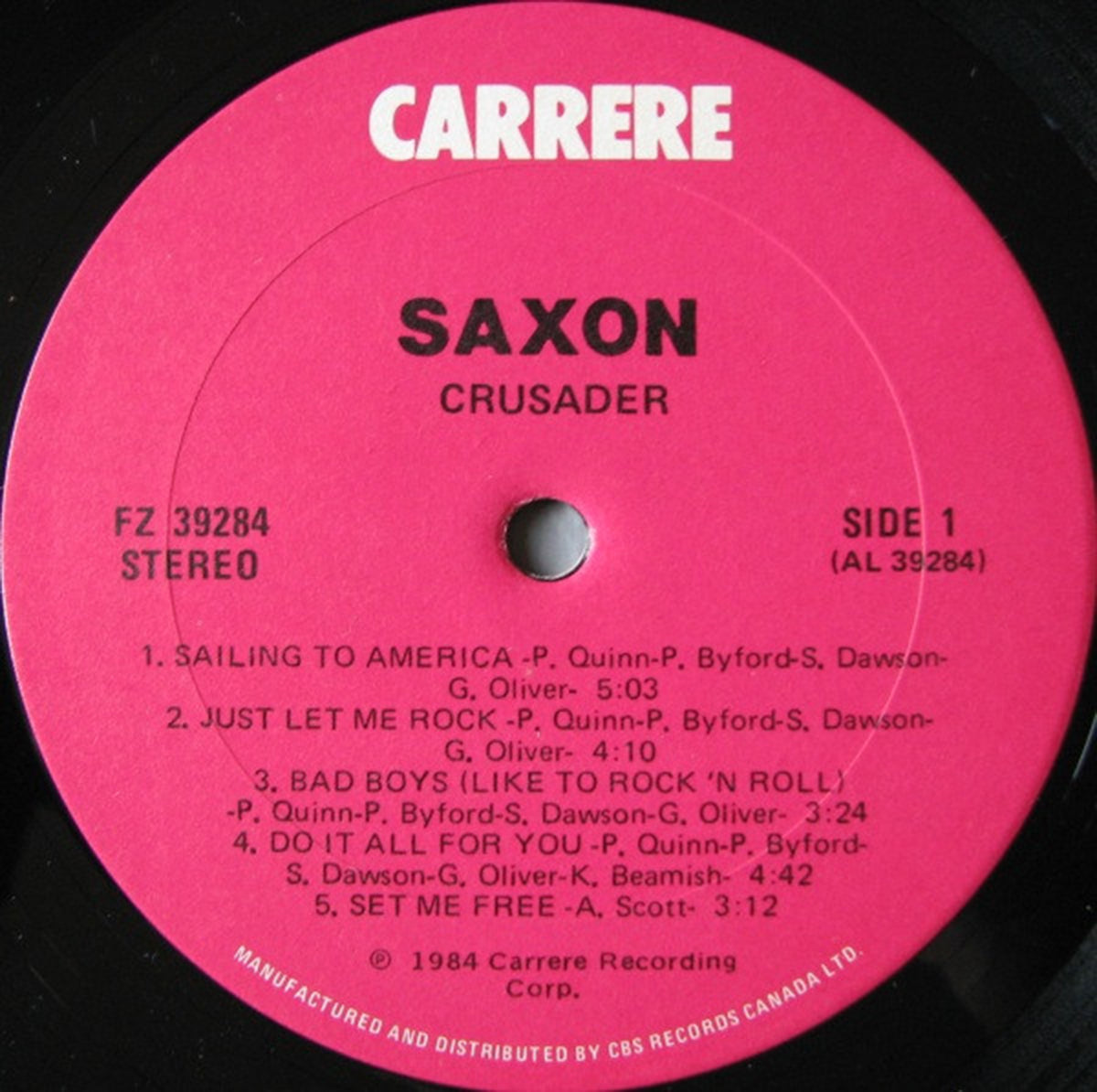 Saxon – Crusader - 1984