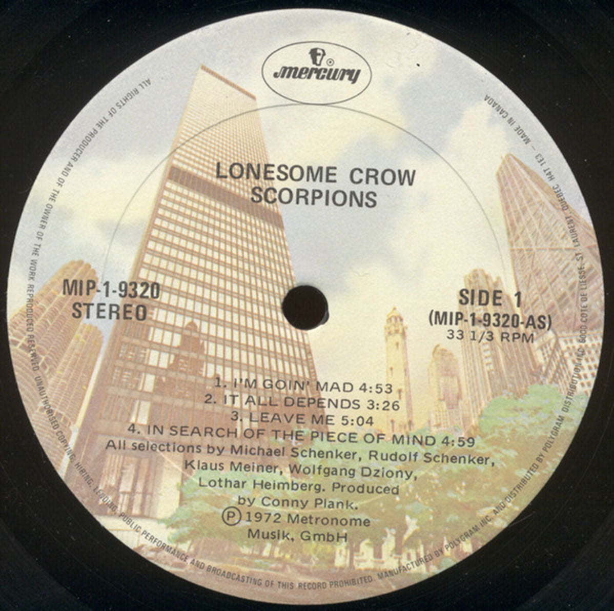 Scorpions – Lonesome Crow VinylPursuit.com