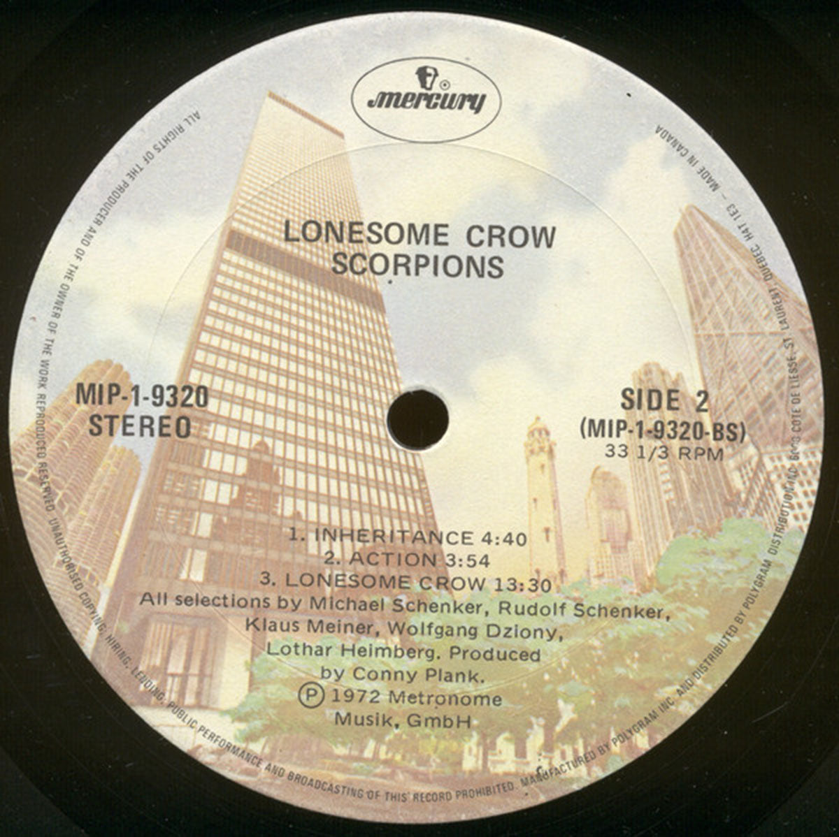 Scorpions – Lonesome Crow VinylPursuit.com