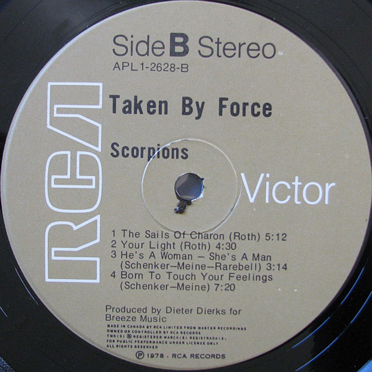 Scorpions – Taken By Force VinylPursuit.com