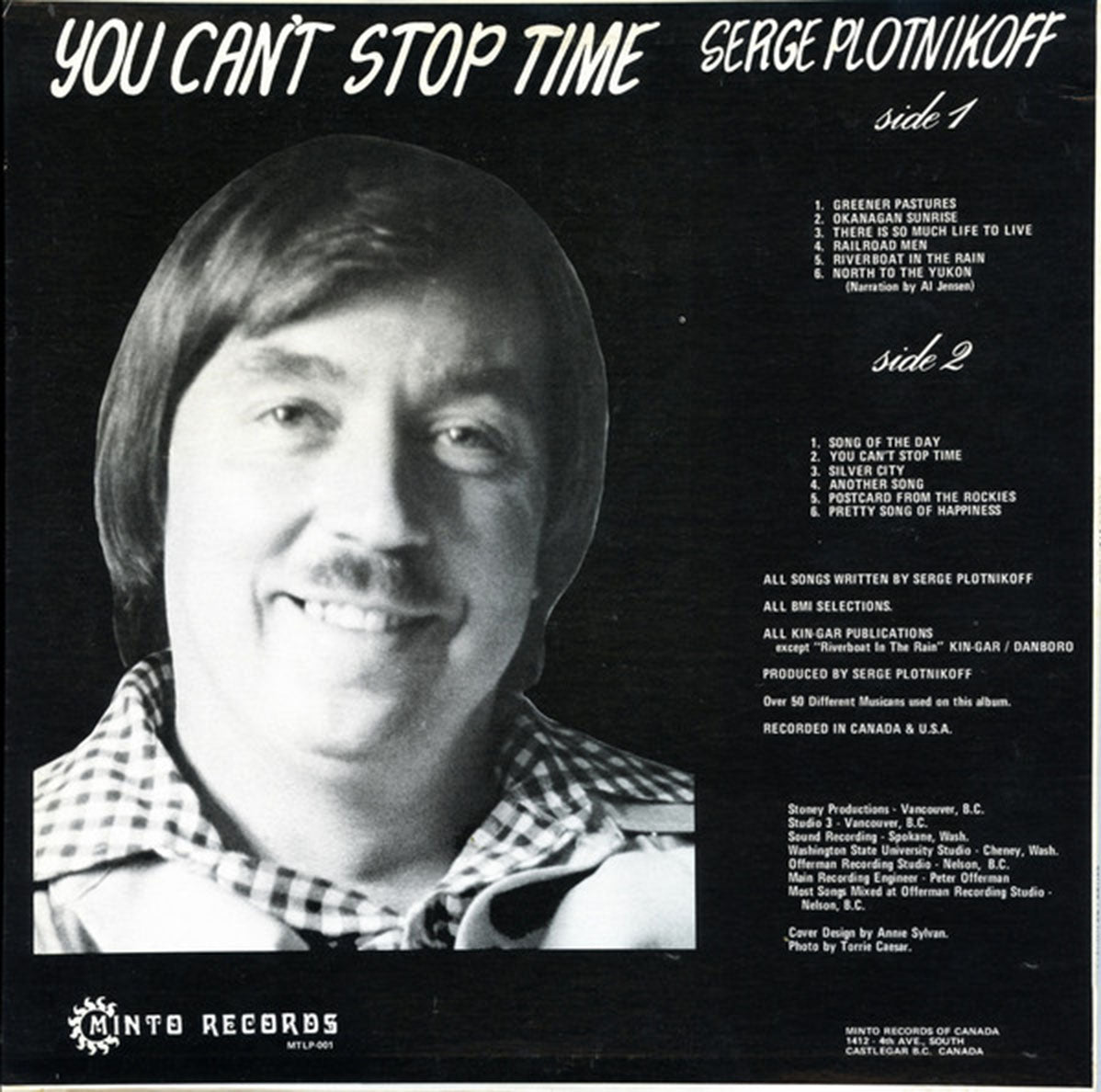 Serge Plotnikoff – You Can't Stop Time - RARE - Sealed!