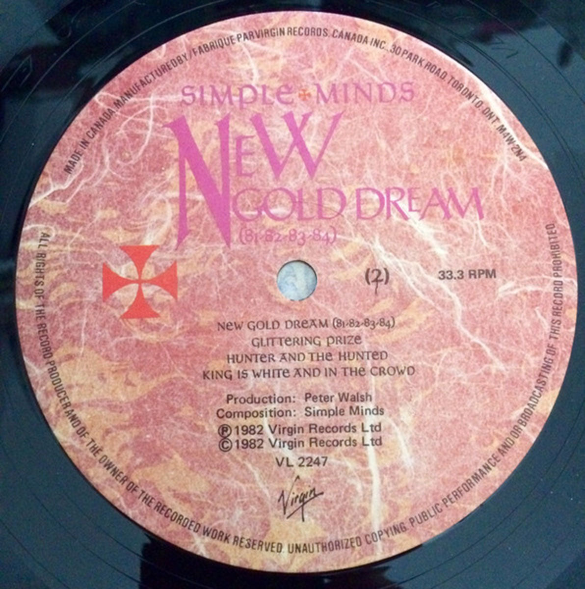 Simple Minds – New Gold Dream (81-82-83-84)
