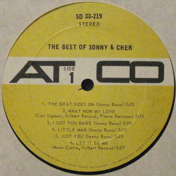 Sonny & Cher – The Best Of Sonny & Cher